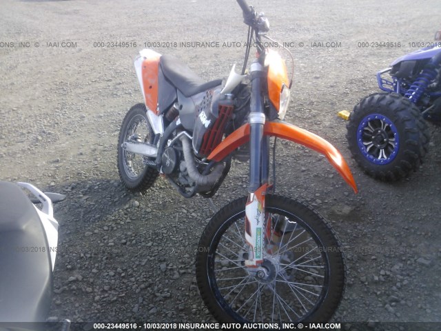 VBKEXA40X8M341751 - 2008 KTM 450 EXC RACING ORANGE photo 1