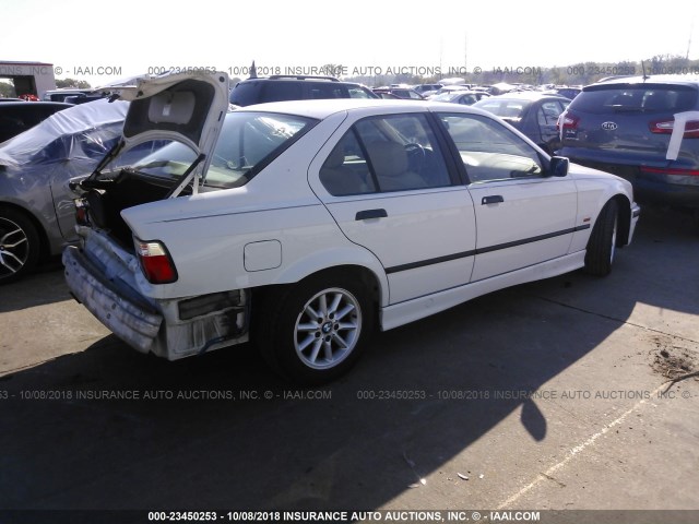 WBACD4320VAV55132 - 1997 BMW 328 I AUTOMATIC WHITE photo 4