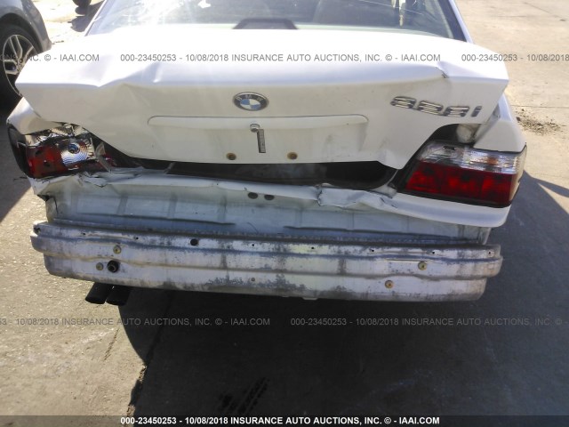 WBACD4320VAV55132 - 1997 BMW 328 I AUTOMATIC WHITE photo 6