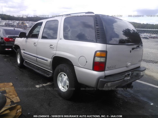 1GKEC13Z94J129369 - 2004 GMC YUKON Champagne photo 3