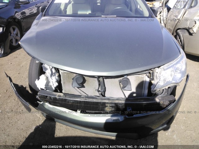 4T4BF1FK3DR322699 - 2013 TOYOTA CAMRY L/SE/LE/XLE Yaşıl foto 6