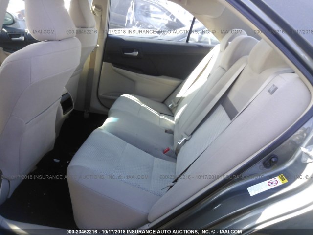 4T4BF1FK3DR322699 - 2013 TOYOTA CAMRY L/SE/LE/XLE Yaşıl foto 8