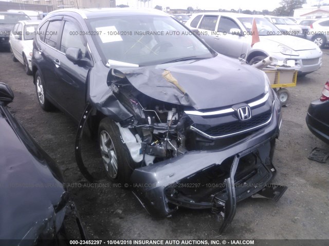 2HKRM4H79FH703497 - 2015 HONDA CR-V EXL GRAY photo 6