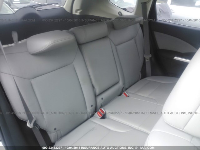 2HKRM4H79FH703497 - 2015 HONDA CR-V EXL GRAY photo 8