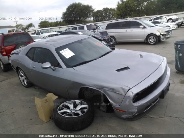 2C3CDZBG7FH783973 - 2015 DODGE CHALLENGER SXT PLUS SILVER photo 1