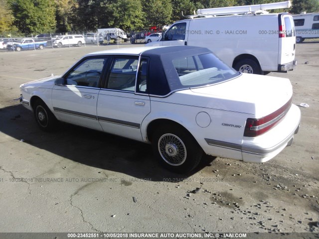1G4AG55M0S6478214 - 1995 BUICK CENTURY SPECIAL WHITE photo 3