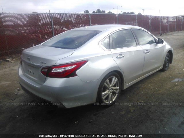 1N4BL3AP4GC132352 - 2016 NISSAN ALTIMA 3.5SL/3.5 SR SILVER photo 4