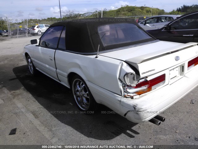 JNXHF16C4MT000881 - 1991 INFINITI M30 WHITE photo 3