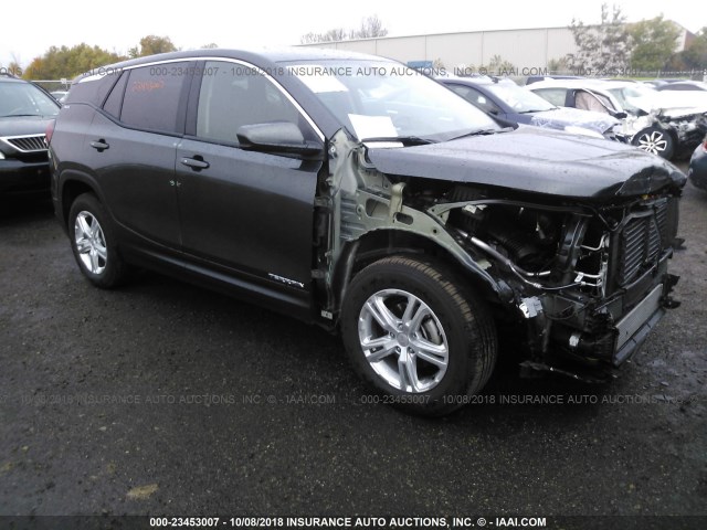 3GKALMEV7JL250223 - 2018 GMC TERRAIN SLE GRAY photo 1