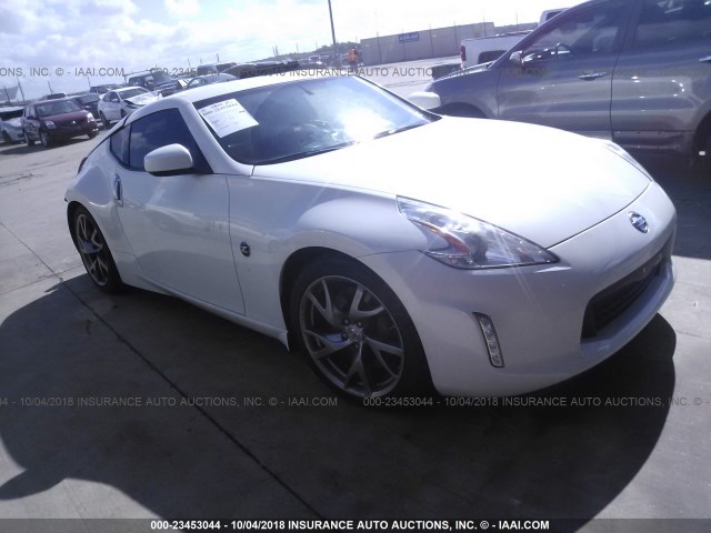 JN1AZ4EH0EM632869 - 2014 NISSAN 370Z TOURING/NISMO WHITE photo 1