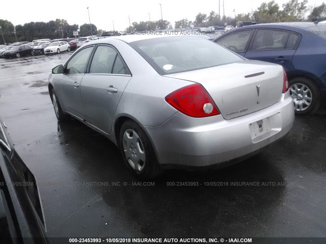 1G2ZF57B284297470 - 2008 PONTIAC G6 VALUE LEADER/BASE SILVER photo 3