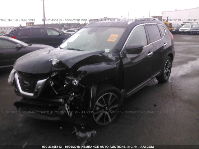 JN8AT2MV3JW324379 - 2018 NISSAN ROGUE S/SL/SV BLACK photo 2