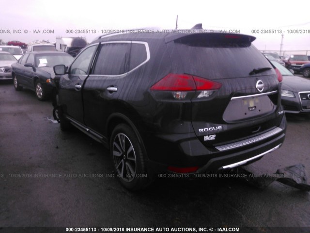 JN8AT2MV3JW324379 - 2018 NISSAN ROGUE S/SL/SV BLACK photo 3