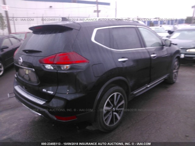 JN8AT2MV3JW324379 - 2018 NISSAN ROGUE S/SL/SV BLACK photo 4