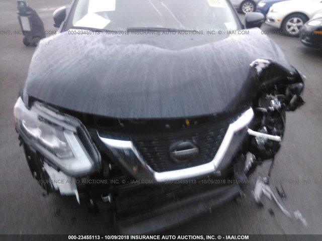 JN8AT2MV3JW324379 - 2018 NISSAN ROGUE S/SL/SV BLACK photo 6