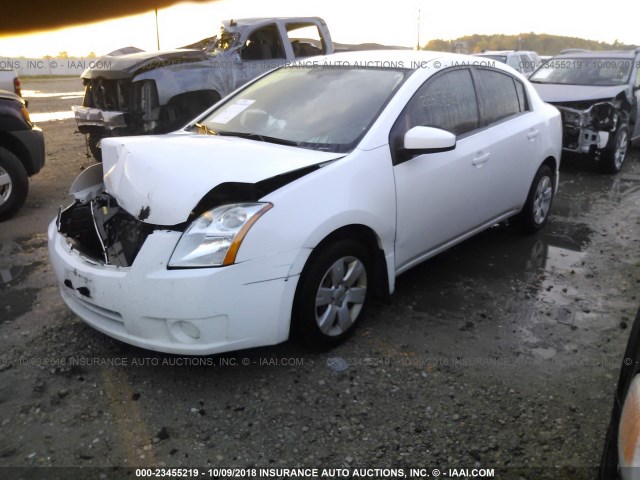 3N1AB61E59L677298 - 2009 NISSAN SENTRA 2.0/2.0S/2.0SL WHITE photo 2