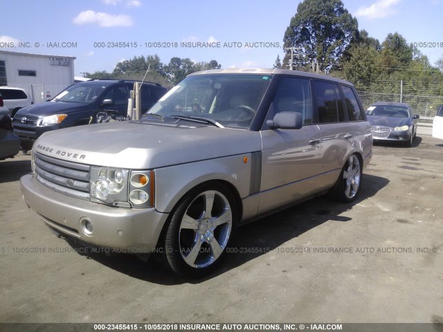 SALMB11493A109390 - 2003 LAND ROVER RANGE ROVER HSE GOLD photo 2