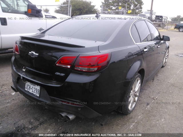 6G3F15RW7EL947055 - 2014 CHEVROLET SS BLACK photo 4