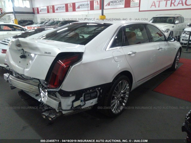 1G6KG5RS0JU129715 - 2018 CADILLAC CT6 PREMIUM LUXURY WHITE photo 4