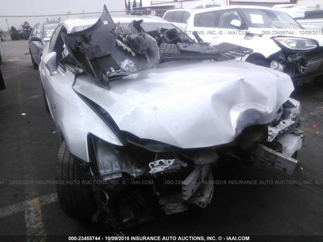 JTHBF1D22E5026598 - 2014 LEXUS IS 250 SILVER photo 6