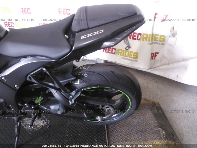 JKAZXCJ13FA025788 - 2015 KAWASAKI ZX1000 J BLACK photo 6