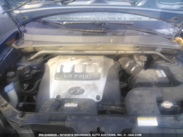 KM8JN72D56U409493 - 2006 HYUNDAI TUCSON GLS/LIMITED 蓝色 照片 10