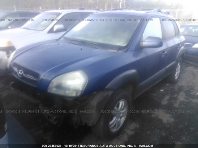 KM8JN72D56U409493 - 2006 HYUNDAI TUCSON GLS/LIMITED 蓝色 照片 2