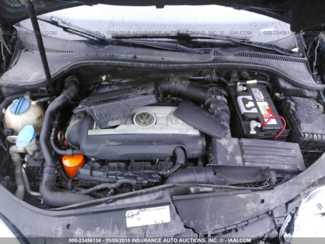 3VWRA7AJ5AM044284 - 2010 VOLKSWAGEN JETTA WOLFSBURG 黑色 照片 10