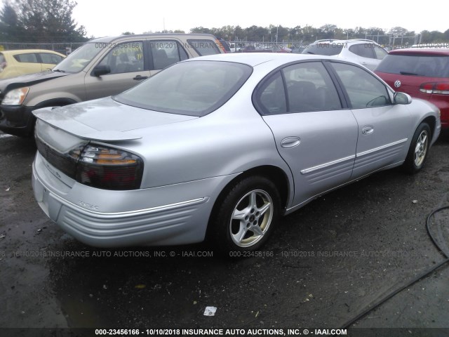 1G2HX54K5Y4237647 - 2000 PONTIAC BONNEVILLE SE SILVER photo 4