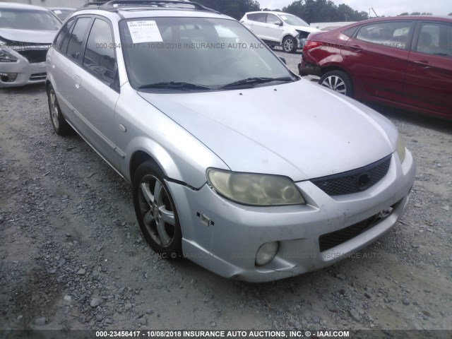 JM1BJ246X21634493 - 2002 MAZDA PROTEGE PR5 SILVER photo 1