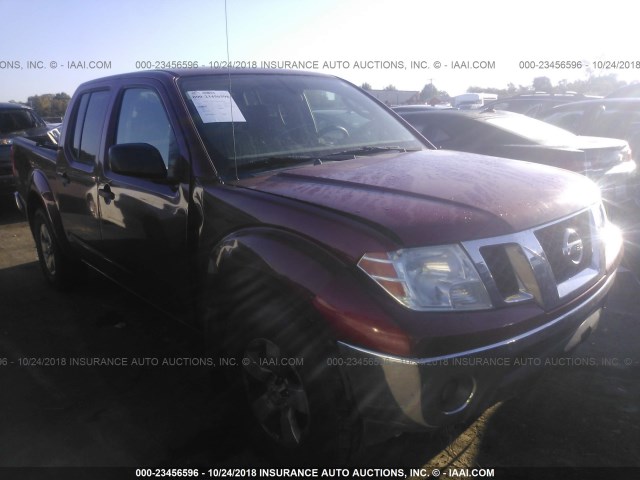 1N6AD0EV2AC423589 - 2010 NISSAN FRONTIER CREW CAB SE/LE/NISMO RED photo 1