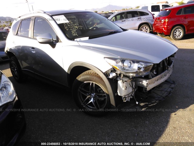 JM3KE2BY7G0636215 - 2016 MAZDA CX-5 SPORT SILVER photo 1