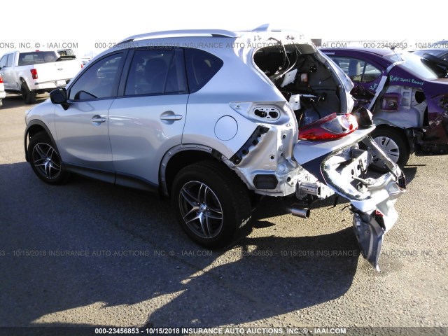 JM3KE2BY7G0636215 - 2016 MAZDA CX-5 SPORT SILVER photo 3