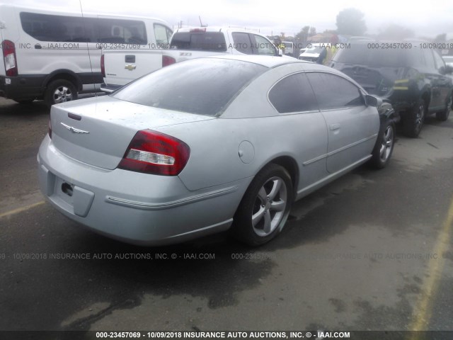 4C3AG42G73E136721 - 2003 CHRYSLER SEBRING LX SILVER photo 4