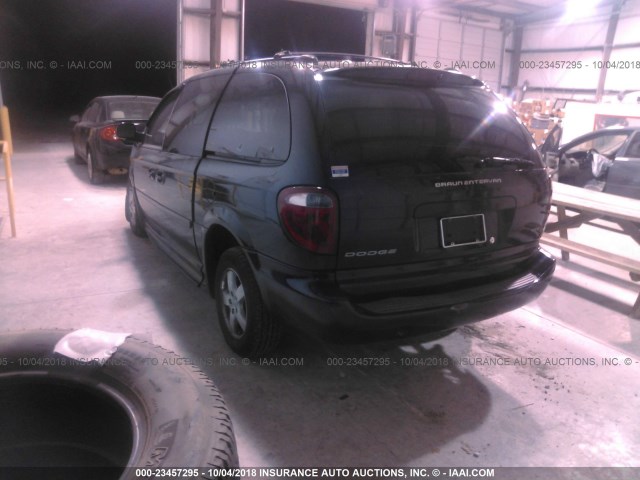 2D4GP44L35R222280 - 2005 DODGE GRAND CARAVAN SXT BLACK photo 3