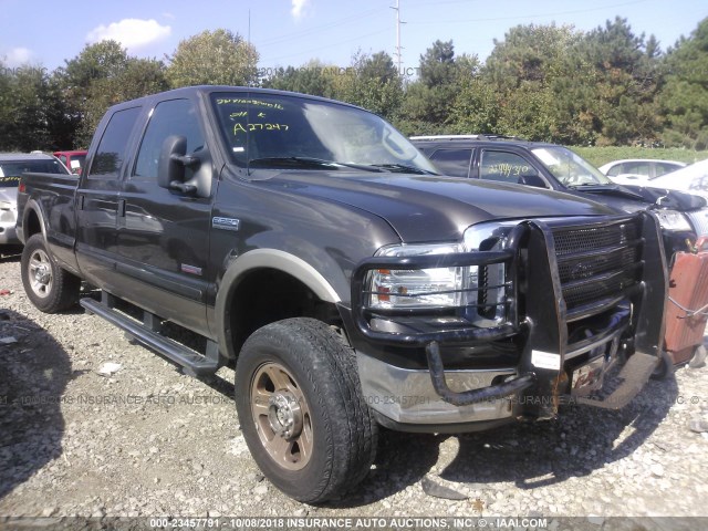 1FTWW31P97EA27247 - 2007 FORD F350 SRW SUPER DUTY GRAY photo 1