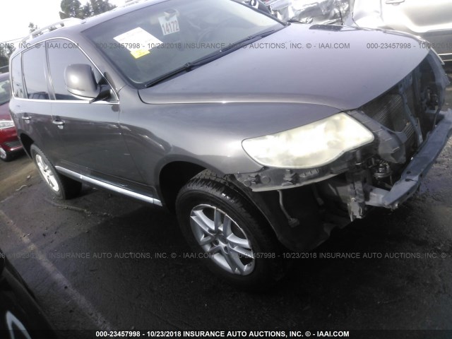 WVGBE77L18D001855 - 2008 VOLKSWAGEN TOUAREG 2 V6 GRAY photo 1