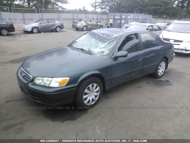 4T1BG22K7YU932372 - 2000 TOYOTA CAMRY CE/LE/XLE 绿色 照片 2
