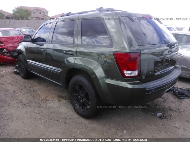 1J8GR48K87C644882 - 2007 JEEP GRAND CHEROKEE LAREDO/COLUMBIA/FREEDOM 绿色 照片 3