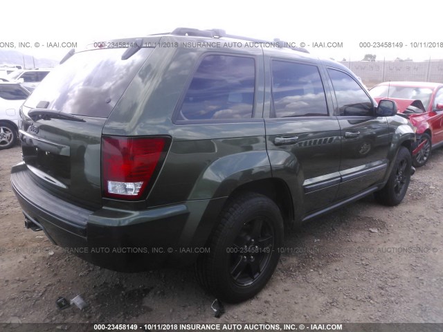 1J8GR48K87C644882 - 2007 JEEP GRAND CHEROKEE LAREDO/COLUMBIA/FREEDOM 绿色 照片 4