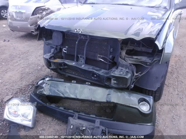 1J8GR48K87C644882 - 2007 JEEP GRAND CHEROKEE LAREDO/COLUMBIA/FREEDOM 绿色 照片 6