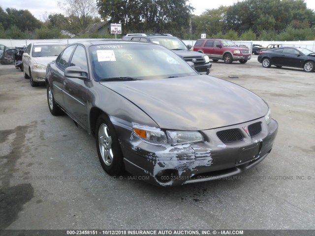 1G2WK52J72F148125 - 2002 PONTIAC GRAND PRIX SE GRAY photo 1