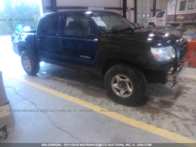 5TELU42N67Z381669 - 2007 TOYOTA TACOMA DOUBLE CAB 蓝色 照片 1