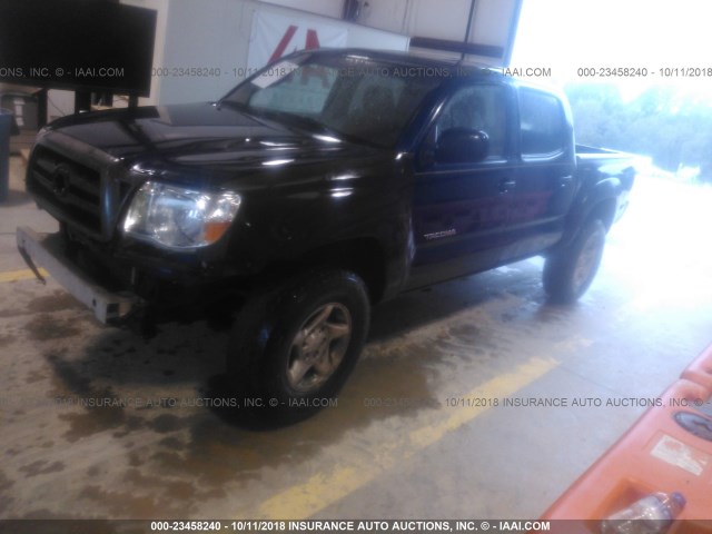 5TELU42N67Z381669 - 2007 TOYOTA TACOMA DOUBLE CAB 蓝色 照片 2