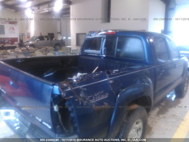 5TELU42N67Z381669 - 2007 TOYOTA TACOMA DOUBLE CAB 蓝色 照片 6