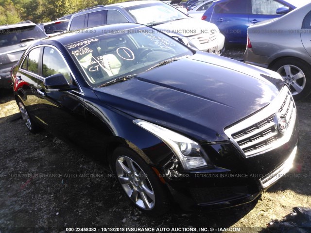 1G6AB5RA5D0122188 - 2013 CADILLAC ATS LUXURY BLACK photo 1