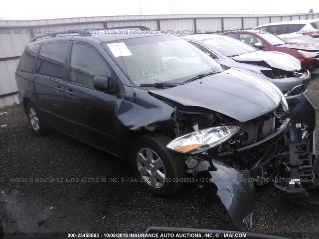 5TDZK23C57S098582 - 2007 TOYOTA SIENNA CE/LE BLUE photo 1