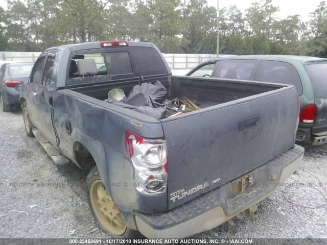 5TBRV54117S471079 - 2007 TOYOTA TUNDRA DOUBLE CAB SR5 GRAY photo 6