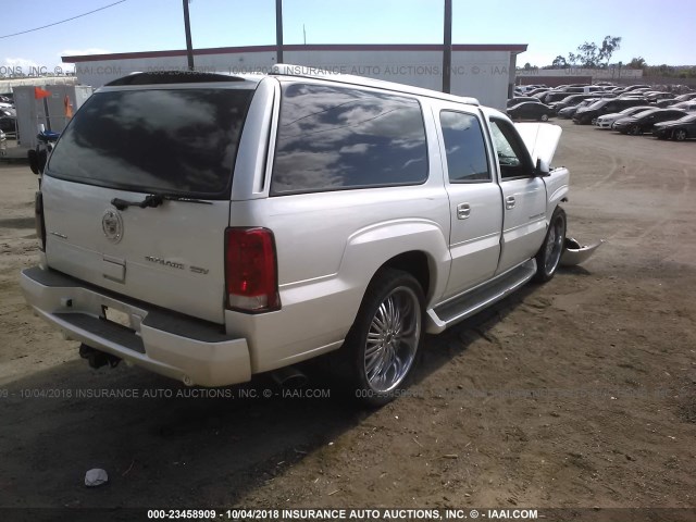 3GYFK66N24G342068 - 2004 CADILLAC ESCALADE ESV Champagne photo 4