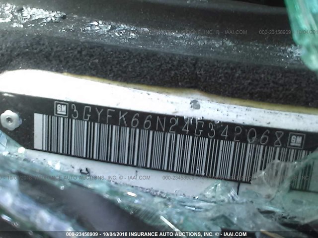 3GYFK66N24G342068 - 2004 CADILLAC ESCALADE ESV Champagne photo 9